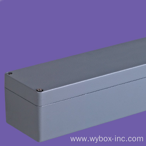 Aluminum enclosure for electronics aluminum waterproof enclosure IP67 aluminium wall mount box AWP514 with size 250*80*80mm